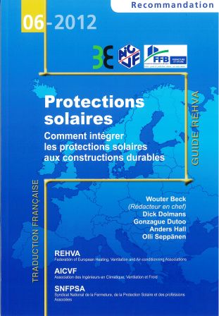 Recommandation 06-2012 - Protections solaires