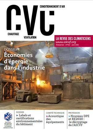 Revue CVC n°912 : transition énergétique, innovations et performance dans le génie climatique.